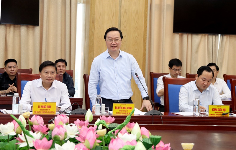 Ông Nguyễn Đức Trung, Chủ tịch UBND tỉnh Nghệ An