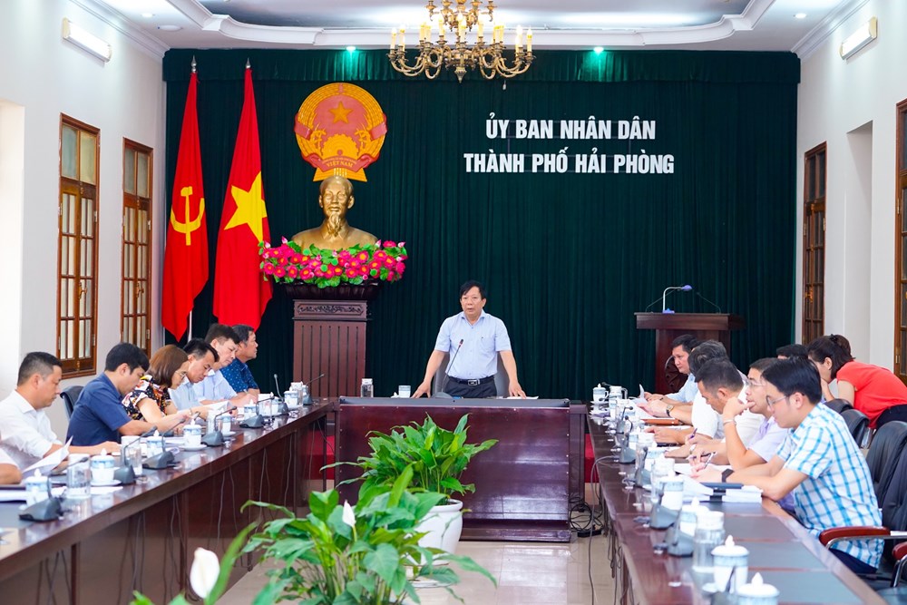 Ông Nguyễn Đức Thọ, Phó Chủ tịch UBND TP.Hải Phòng nhấn mạnh đây là các Dự án giao thông quan trọng, có ý nghĩa rất lớn trong việc kết nối giao thông liên vùng, tạo thuận lợi giao thương trong khu vực
