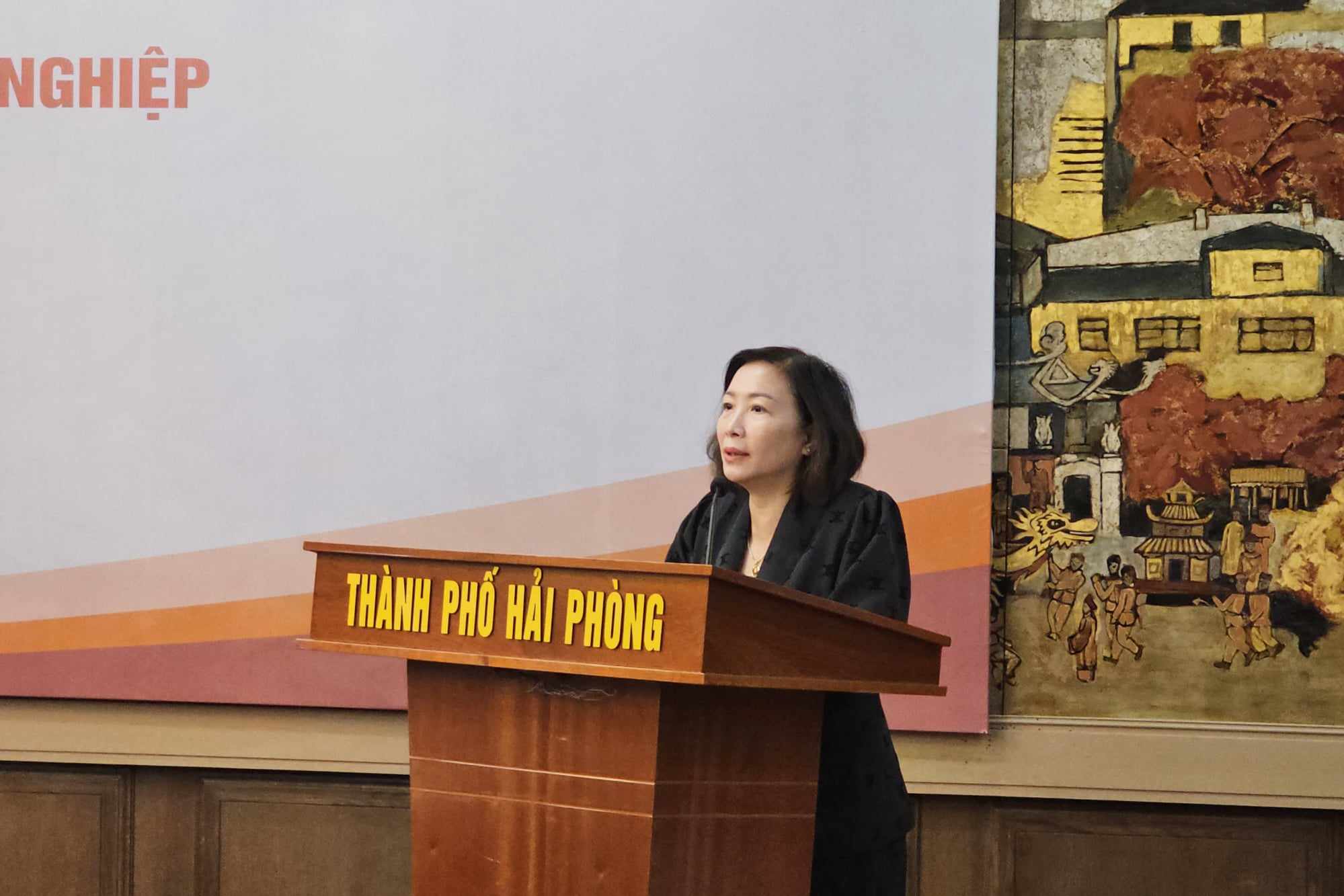 Bà Đào Khánh Hà, Trưởng ban Tuyên giáo Thành ủy Hải Phòng
