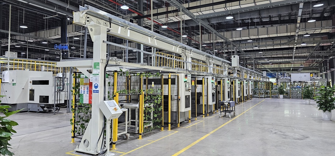 Nhà máy sản xuất công nghệ tế bào quang điện Jinko Solar 2 tại khu công nghiệp Sông Khoai, thị xã Quảng Yên. Ảnh: QT