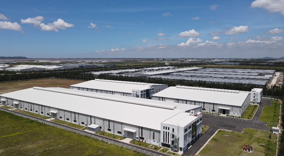 Dự kiến giai đoạn 1 Dự án điện mặt trời áp mái tại Khu công nghiệp Nam Đình Vũ sẽ đạt tổng công suất 50 MWp