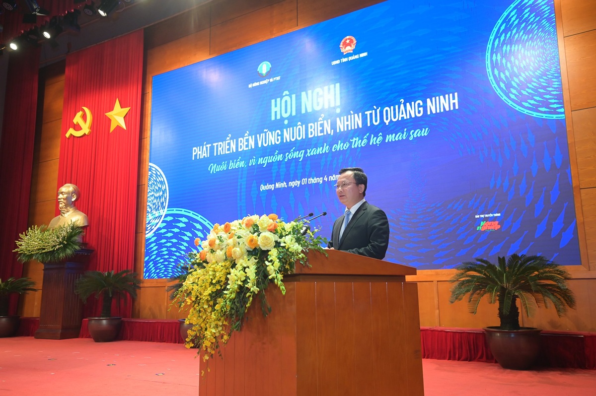 Ông Cao Tường Huy, Chủ tịch UBND tỉnh Quảng Ninh đề ra 6 nhiệm vụ trọng tâm của ngành nuôi biển tỉnh Quảng Ninh