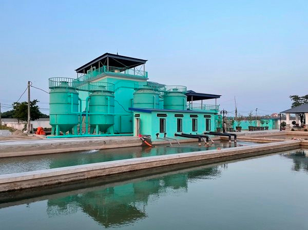 Nhà máy nước sạch Tân Thanh tại xã Ngũ Đoan, huyện Kiến Thụy, TP. Hải Phòng