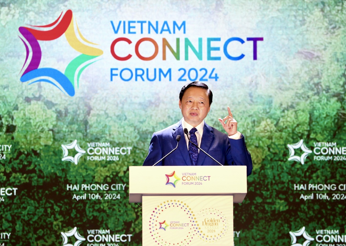 Phó thủ tướng Chính phủ Trần Hồng Hà phát biểu tại Diễn đàn