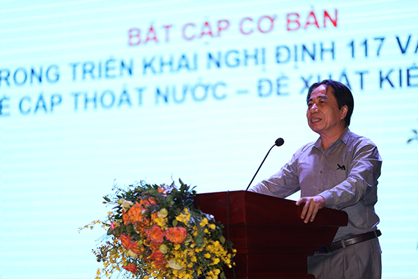 Hội cấp thoát nước Việt Nam, Phó Chủ tịch Hội, ông Trần Anh Tuấn