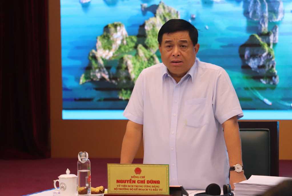 Bộ trưởng Bộ Kế hoạch và Đầu tư Nguyễn Chí Dũng đánh giá cao sự lãnh đạo, chỉ đạo của Tỉnh ủy, HĐND, UBND tỉnh Quảng Ninh trong thực hiện xây dựng quy hoạch