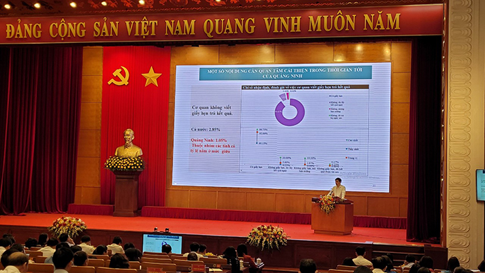 Khuyến nghị một số giải pháp cho Quảng Ninh, ông Phạm Minh Hùng, Vụ trưởng Vụ Cải cách hành chính (Bộ Nội vụ)