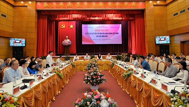 Hội nghị Triển khai Bộ tiêu chí Văn hoá doanh nghiệp Việt Nam khu vực Đông Bắc được diễn ra tại Quảng Ninh.