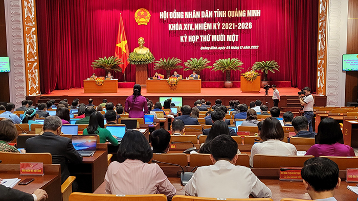 Kỳ họp thứ XI của HĐND tỉnh Quảng Ninh khoá XIV diễn ra trong ngày 04/11 đã thông qua 9 nghị quyết.
