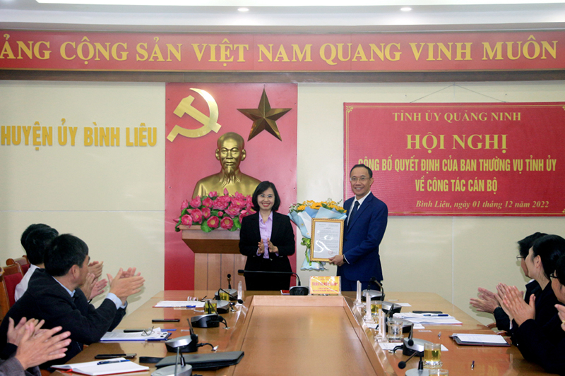 Ông Dương Mạnh Cường đảm nhận chức vụ Chánh văn phòng Tỉnh uỷ Quảng Ninh.