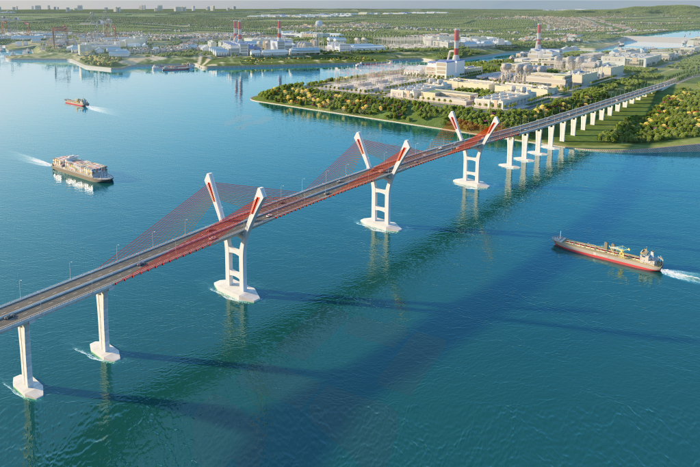 Cầu Bến Rừng được đầu tư theo hình thức hợp tác giữa Hải Phòng và Quảng Ninh.