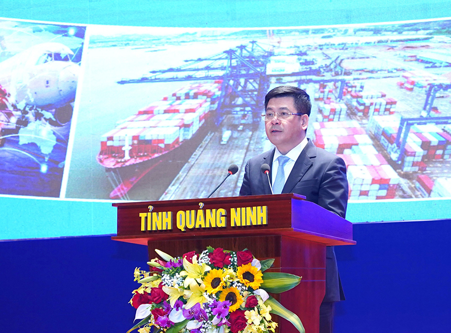 Bộ trưởng Nguyễn Hồng Diên: Quảng Ninh hội tụ đủ yếu tố để trở thành trung tâm logistics hàng đầu khu vực