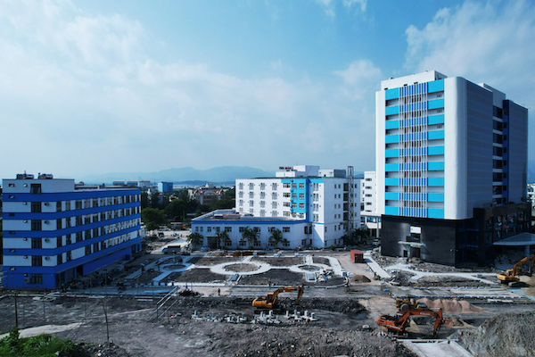 Bệnh viện Phổi Quảng Ninh dự kiến hoàn thành trong tháng 9/2023