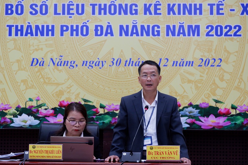 Cục Thống kê TP. Đà Nẵng vừa công bố Đà Nẵng đứng thứ 3 cả nước vè tốc độ tphát triển GRDP