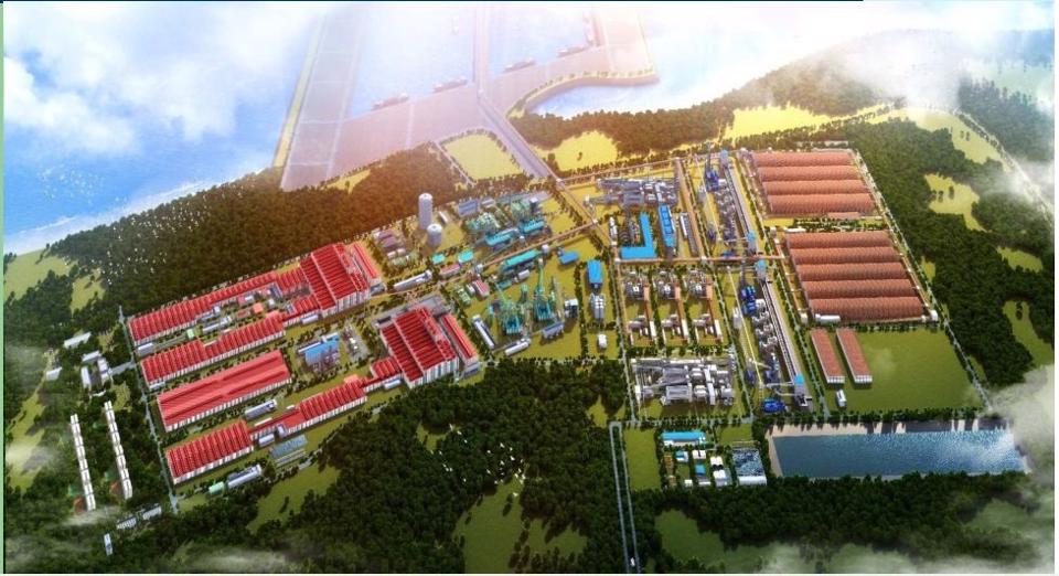 Bình Định đề xuất Dự án Đầu tư cảng chuyên dùng Khu liên hợp gang thép Long Sơn