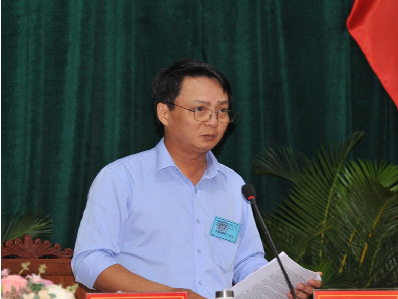 Ông Võ Đình Tiến, Giám đốc Sở Kế hoạch và Đầu tư tỉnh Phú Yên 