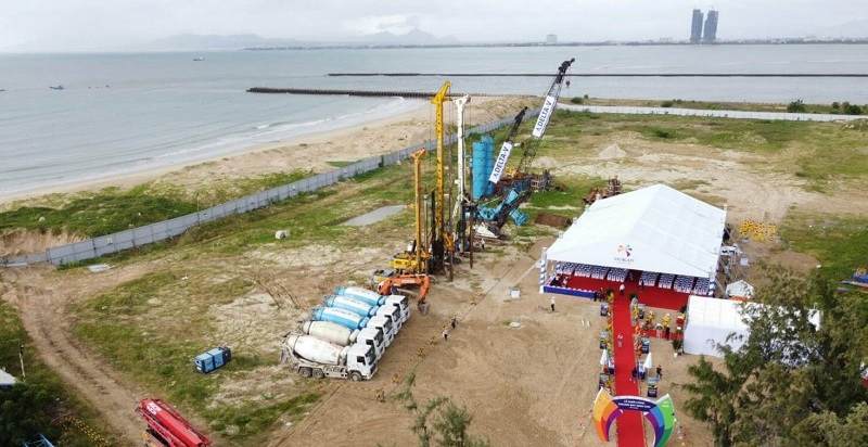 Dự án Ninh Chữ Sailing Bay, vị trí xây dựng ở xã Tri Hải, huyện Ninh Hải