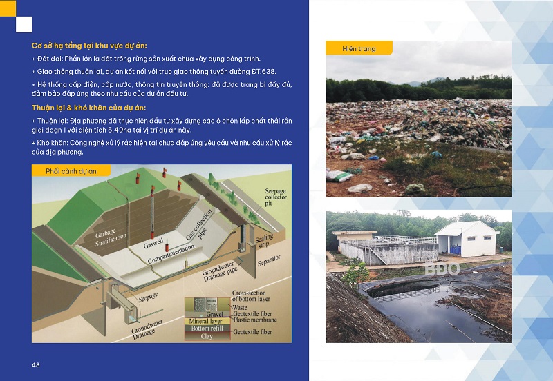 Mô tả Dự án Dự án Khu xử lý chất thải rắn sinh hoạt tại thị xã Hoài Nhơn