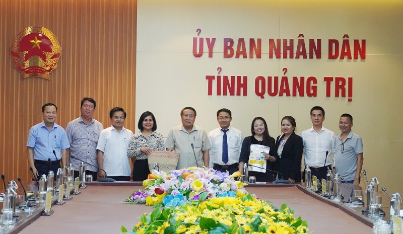 UBND tỉnh Quảng Trị làm việc với Musa Pacta Group về hợp tác phát triển các sản phẩm, dịch vụ liên quan đến cây chuối
