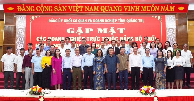 Đảng ủy Khối Cơ quan và doanh nghiệp tỉnh Quảng Trị tổ chức buổi gặp mặt các doanh nghiệp trực thuộc 