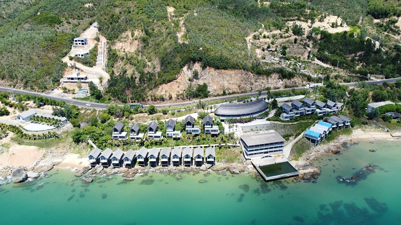 Dự án Khu Ami Resort & Spa sắp hoàn thiện.