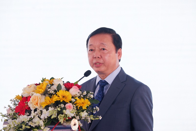 Phó thủ tướng Trần Hồng Hà đánh giá Khu công nghiệp, đô thị và dịch vụ Becamex VSIP Bình Định là mô hình rất mới, rất lớn.