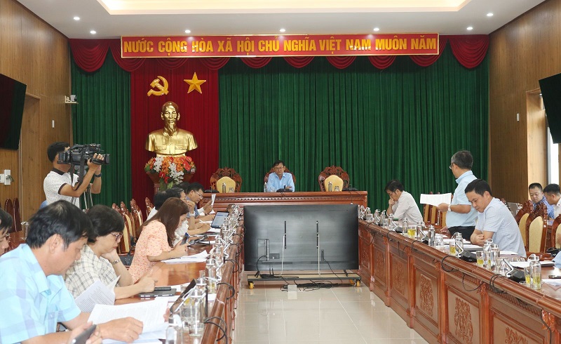 Tại cuộc họp chiều ngày 2/4, Khẩn trương hướng dẫn UBND huyện Tuy Phước giải quyết các nội dung kiến nghị của Công ty TNHH Vũ Hà theo đúng quy định