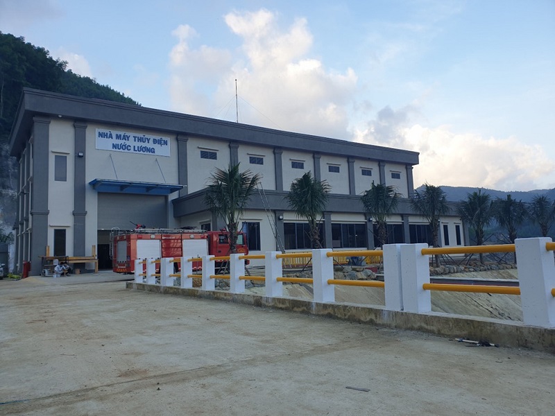 Dự án Nhà máy thủy điện Nước Lương đã hoàn thành và đi vào vận hành thương mại. Nguồn: EVN CPC.