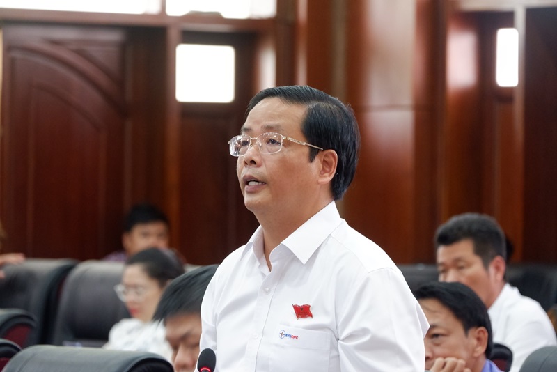 Đại biểu Lê Hồng Cương lo lắng thủ tục pháp lý kéo dài, tốn nhiều thời gian của doanh nghiệp.