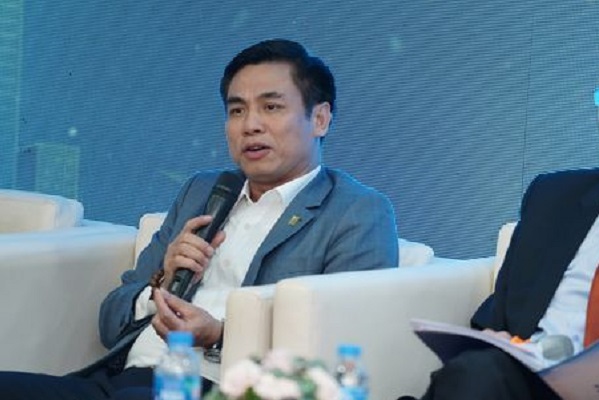 Ông Nguyễn Mạnh Khởi, Phó Cục trưởng Cục Quản lý nhà và thị trường bất động sản (Bộ Xây dựng) chia sẻ tại Hội thảo