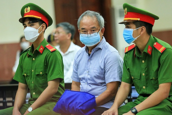 Bị cáo Nguyễn Thành Tài, cựu Phó Chủ tịch UBND TP.HCM  tại tòa ngày 23/8.