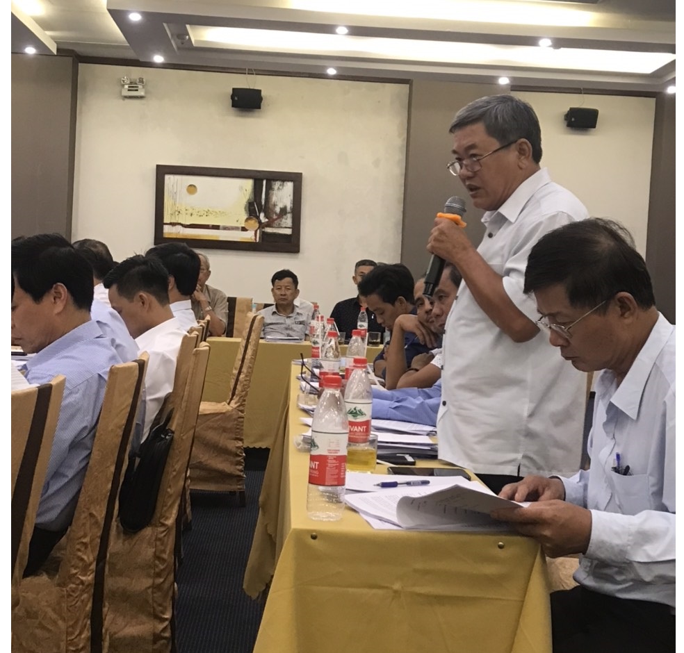 Có tới 18 ý kiến tham gia đóng góp vào Dự thảo Luật HTX sửa đổi. Trong Ảnh là ý kiến của HTX đại diện tỉnh Quảng Nam