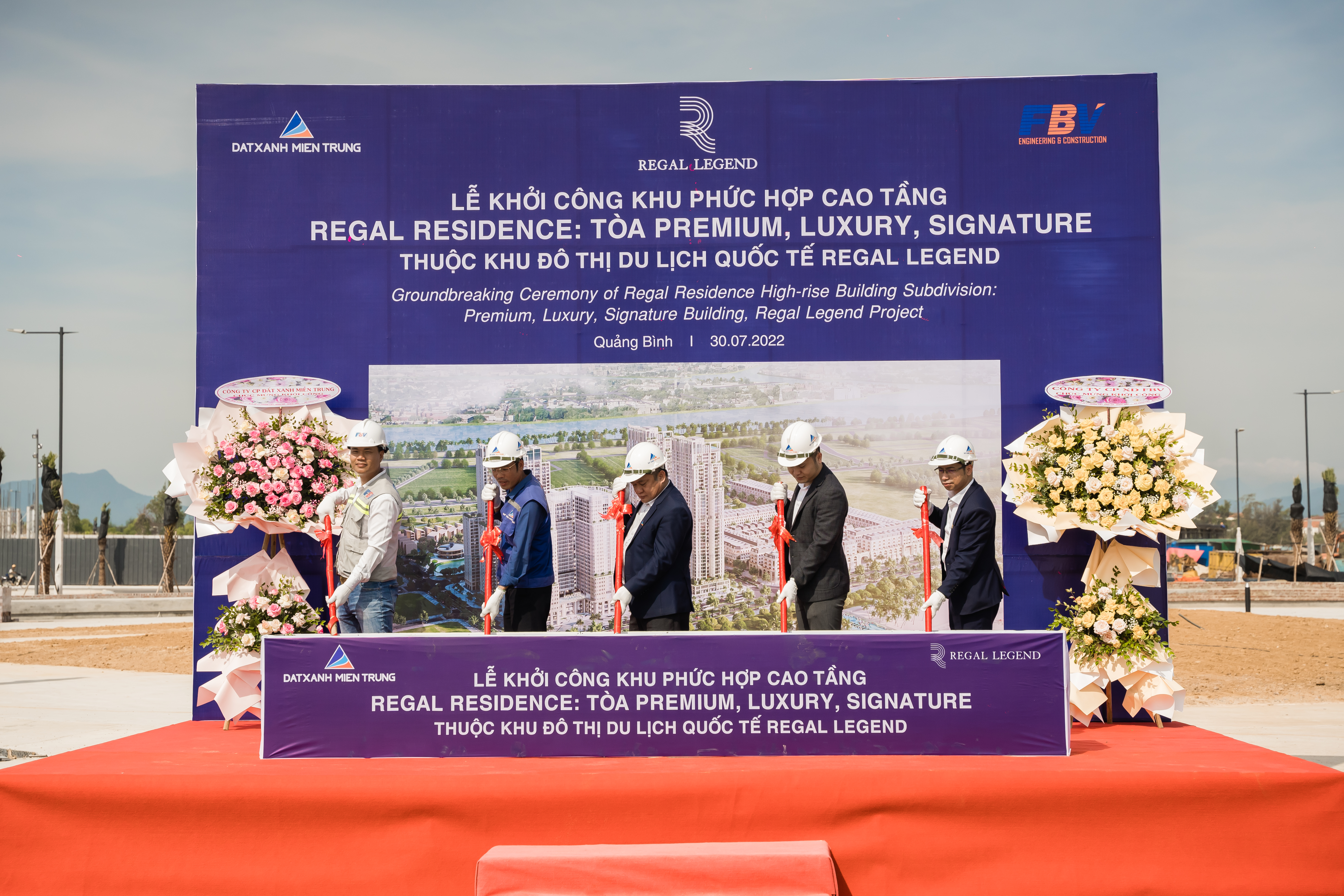 Lễ khởi công khu phức hợp cao tầng Regal Residence tại khu đô thị du lịch quốc tế Regal Legend