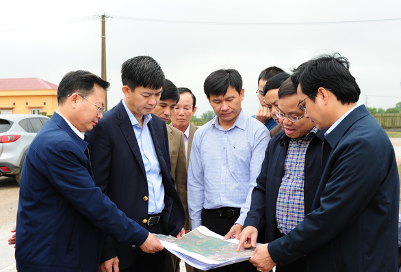 lãnh đạo chủ chốt tỉnh Quảng Trị kiểm tra tiến độ các Dự án trọng điểm trên địa bàn khu kinh tế Đông Nam
