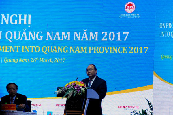 Thủ tướng Nguyễn Xuân Phúc cho rằng, Quảng Nam cần thu hút nhiều doanh nghiệp mạnh, nhưng những 