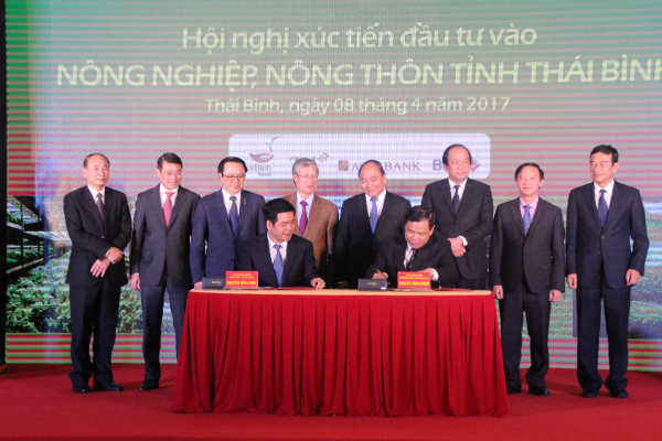 Bộ Nông nghiệp và Phát triển Nông thôn, lãnh đạo tỉnh Thái Bình ký kết