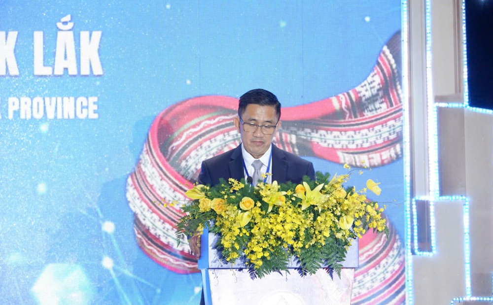 Mr. Nguyen Nguyen - Deputy General Director of Trung Nguyen Coffee Group spoke at the Conference
