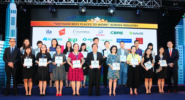 Năm nay có thêm nhiều doanh nghiệp Việt lọt vào danh sách 100 Nơi Làm Việc Tốt Nhất Việt Nam, từ 17 doanh nghiệp năm 2014 lên 22 doanh nghiệp năm 2015. 