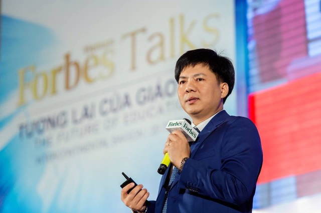 Tại sự kiện Forbes Talks “Tương lai của giáo dục” diễn ra tại TP.HCM mới đây, ông Nguyễn Ngọc Thuỷ, Chủ tịch HĐQT Công ty Cổ phần Anh ngữ Apax (Apax English) đã giải bài toán thành công của những doanh nghiệp đầu tư vào lĩnh vực giáo dục tiếng Anh ở Việt Nam