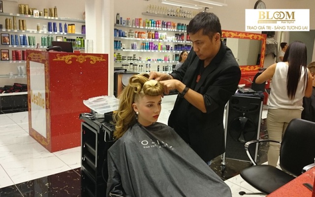 Học viện tóc Quốc tế Bloom trở thành “bến đỗ”của Leslie tại Việt Nam 