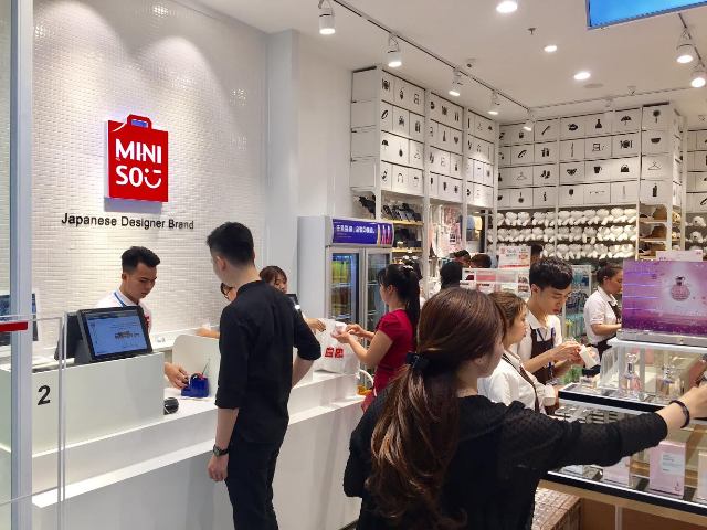 Miniso Trung Quốc đặt mục tiêu mở 200 cửa hàng tại Việt Nam