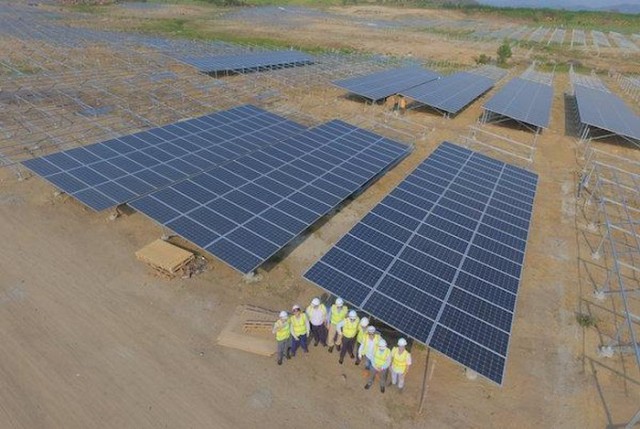 Nhà máy năng lượng mặt trời công suất 168MWp tại tỉnh Ninh Thuận