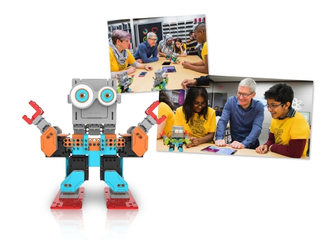 từ 4 năm trước ở các chuỗi cửa hàng Apple của Mỹ bắt đầu mở bán các loại Robot giáo dục khai phá trí thông minh, tích hợp trí tuệ nhân tạo cho trẻ em của tập đoàn UBTech