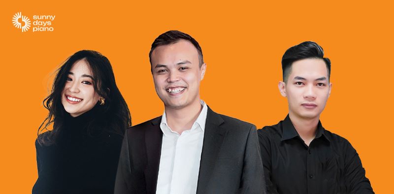 Đội ngũ sáng lập của Sunny Days Piano (SND)