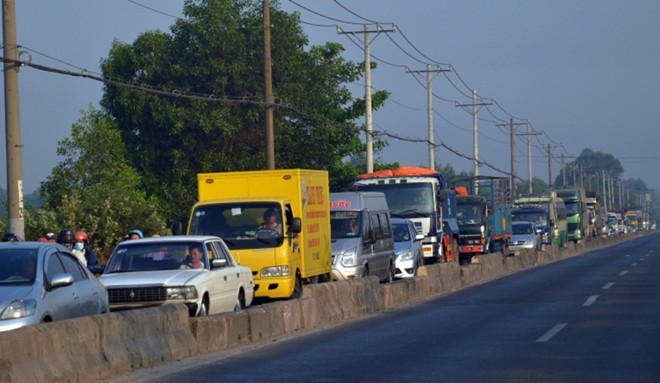 Quốc lộ 22 nối Tp.HCM lên Tây Ninh sẽ mãn tải vào năm 2016