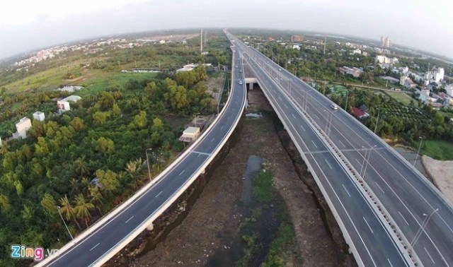 Đường cao tốc TP. Hồ Chí Minh - Long Thành - Dầu Giây - Ảnh: Zing