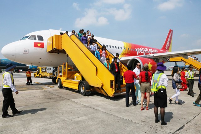 Vietjet khai thác hàng ngày đường bay giữa TP.HCM - Kuala Lumpur (Malaysia) từ 1/6/2016, thời gian bay khoảng 1 giờ 55 phút.