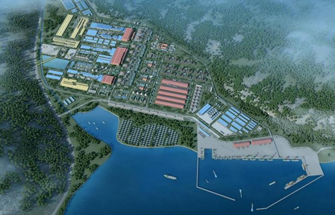 Phối cảng quy hoạch cảng Cà Ná