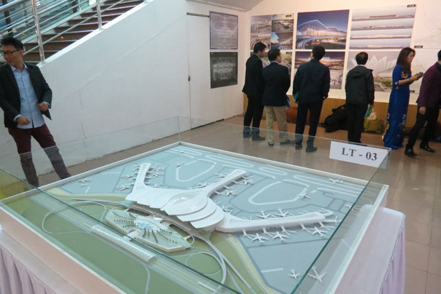 Phương án kiến trúc nhà ga 3 cảng hàng không quốc tế Long Thành