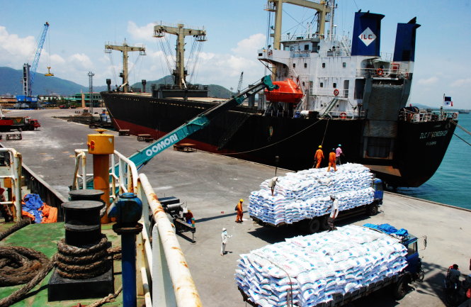 Cảng Quy Nhơn hiện có thể tiếp nhận được tàu trọng tải 50.000 giảm tải